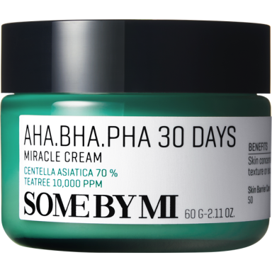 SOMEBYMI AHA-BHA-PHA 30 DAYS Asian Centella Extract Face Cream, 50 ml SOMEBYMI AHA-BHA-PHA 30 DAYS Asian Centella Extract Face Cream, 50 ml