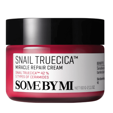 SOMEBYMI SNAIL TRUECICA MIRACLE REPAIR восстанавливающий крем для лица с улиточной слизью, 60 мл SOMEBYMI SNAIL TRUECICA MIRACLE REPAIR восстанавливающий крем для лица с улиточной слизью, 60 мл