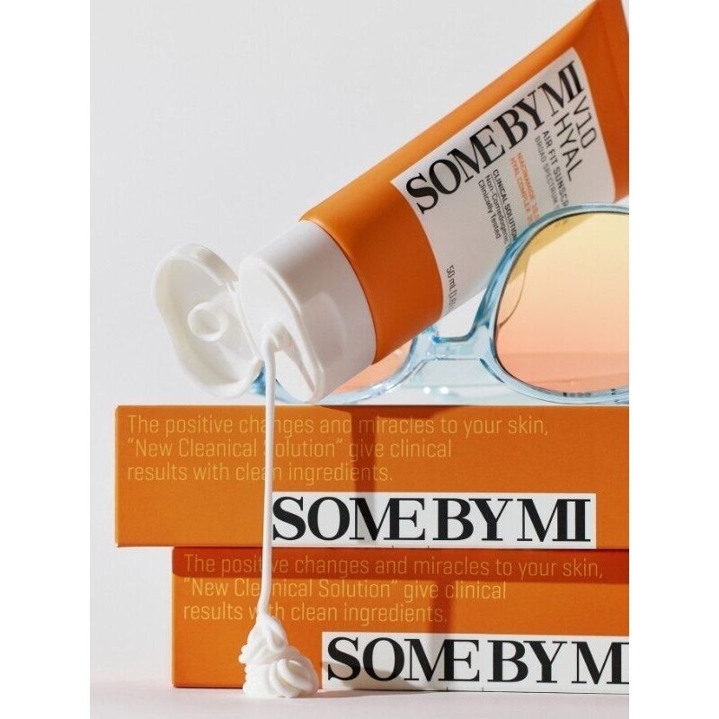 SOMEBYMI V10 HYAL SUNSCREEN SPF50 apsauginis kremas nuo saulės, 50 ml 1 SOMEBYMI V10 HYAL SUNSCREEN SPF50 apsauginis kremas nuo saulės, 50 ml 1