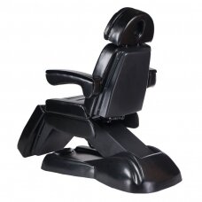 Kосметологическое кресло-кровать с электроприводом LUX, черная