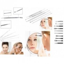 Set of cosmetic loops for cleaning problematic skin, 5 pcs.