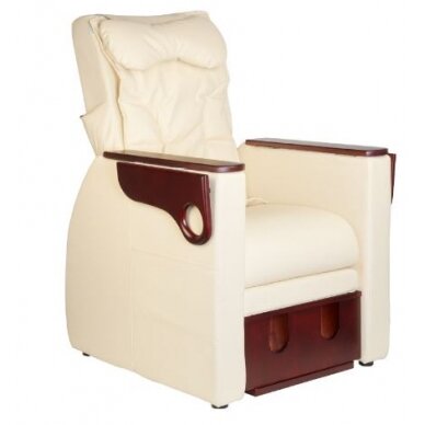 Professional SPA armchair for pedicure with shoulder massage function AZZURRO 101 CREAM 5
