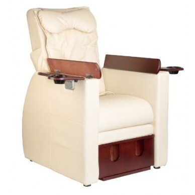 Professional SPA armchair for pedicure with shoulder massage function AZZURRO 101 CREAM 6