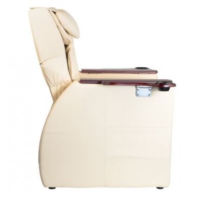 Professional SPA armchair for pedicure with shoulder massage function AZZURRO 101 CREAM 9