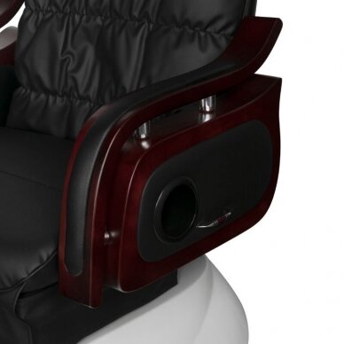 Profesionali elektrinė kėdė pedikiūrui SPA su masažo funkcija  AS-261, juodos spalvos (ekspozicinė prekė be originalios dėžės) 9