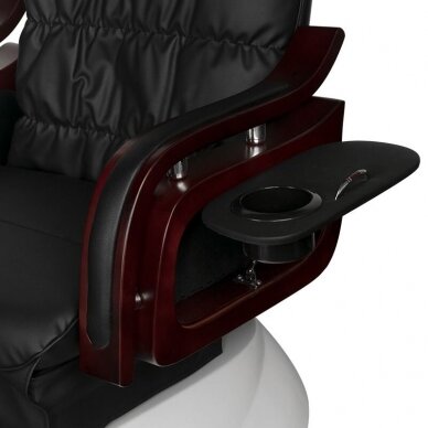 Profesionali elektrinė kėdė pedikiūrui SPA su masažo funkcija  AS-261, juodos spalvos (ekspozicinė prekė be originalios dėžės) 5