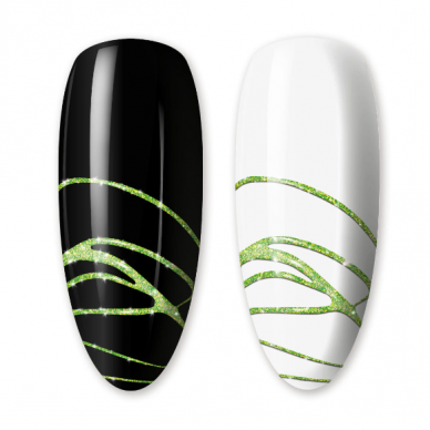 MOLLYLAC SPIDER GEL DISCO FLASHING VISION nail art gel, 3g. 1