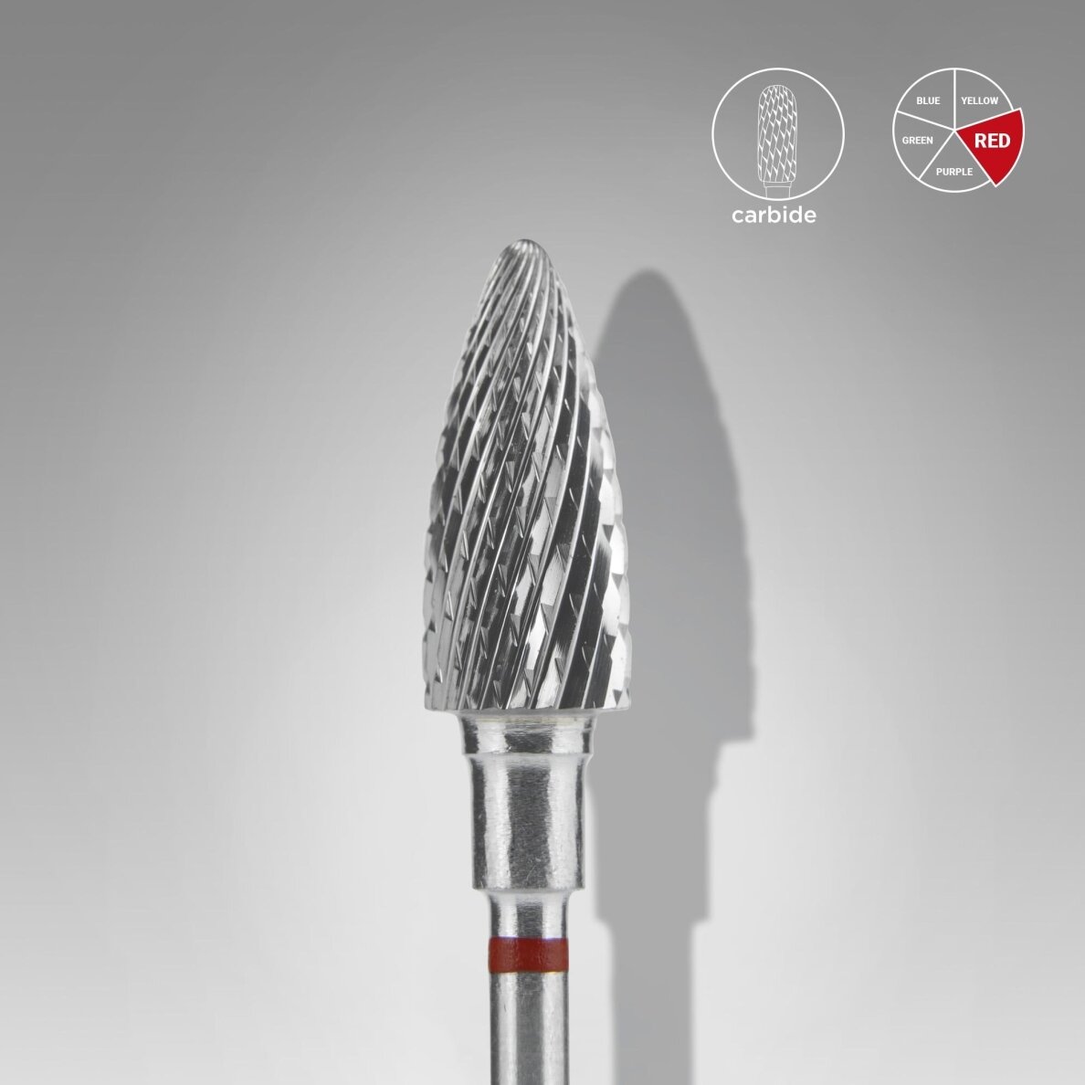 STALEKS carbide nail drill bit EXPERT 6 mm /14 mm 1 STALEKS carbide nail drill bit EXPERT 6 mm /14 mm 1