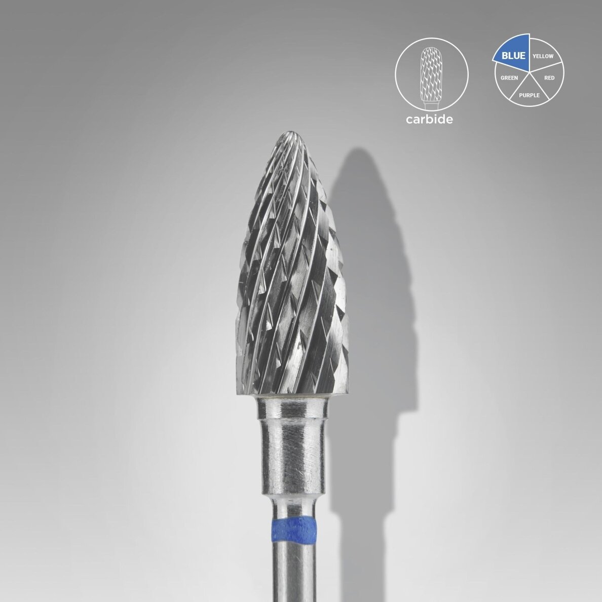 STALEKS karbidinis antgalis EXPERT BLUE 6 mm / 14 mm 1