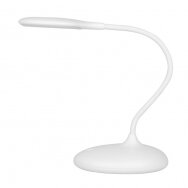 Профессиональная настольная лампа для маникюрных работ LED SNAKE RING, белого цвета