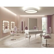 Stylized double-sided make-up/hairdressing console