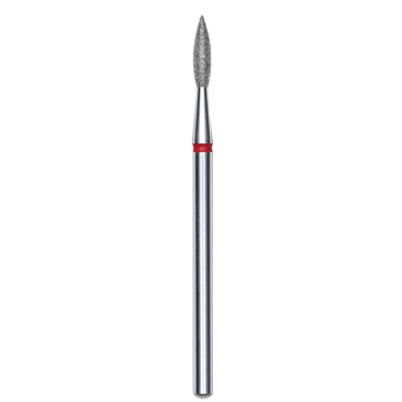 STALEKS diamond nail drill bit EXPERT RED 2,1 mm /8 mm STALEKS diamond nail drill bit EXPERT RED 2,1 mm /8 mm
