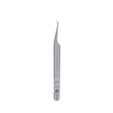 STALEKS Пинцет профессиональный с насечками для ресниц EXPERT 45 TYPE 8 (mini L) STALEKS Пинцет профессиональный с насечками для ресниц EXPERT 45 TYPE 8 (mini L)