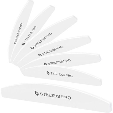 STALEKS PRO professional nail polishing block 100/180 grit, 10 pcs. STALEKS PRO professional nail polishing block 100/180 grit, 10 pcs.