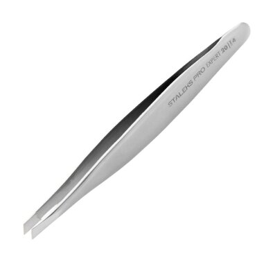STALEKS PRO Профессиональный пинцет для коррекции бровей 20/4 STALEKS PRO Профессиональный пинцет для коррекции бровей 20/4