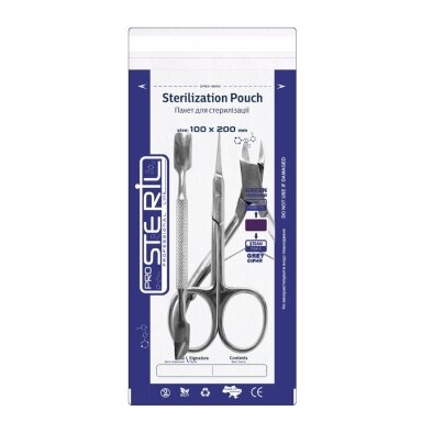 STERIL PRO sterilisation envelopes with internal indicators 100*200 (COMBI) mm., 100 pcs. (MADE IN UKRAINE) STERIL PRO sterilisation envelopes with internal indicators 100*200 (COMBI) mm., 100 pcs. (MADE IN UKRAINE)