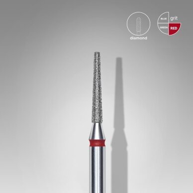 STALEKS diamond nail drill bit EXPERT RED 1,6 mm /10 mm 1 STALEKS diamond nail drill bit EXPERT RED 1,6 mm /10 mm 1