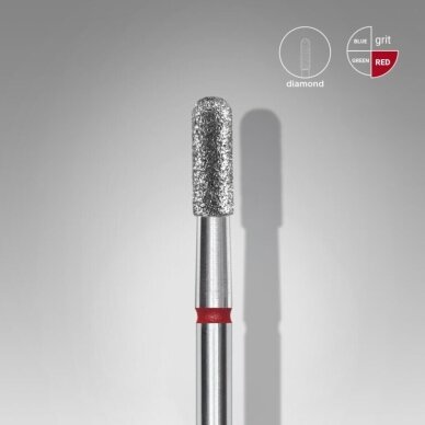 STALEKS deimantinis antgalis EXPERT RED 2,3 mm / 6,5 mm 1