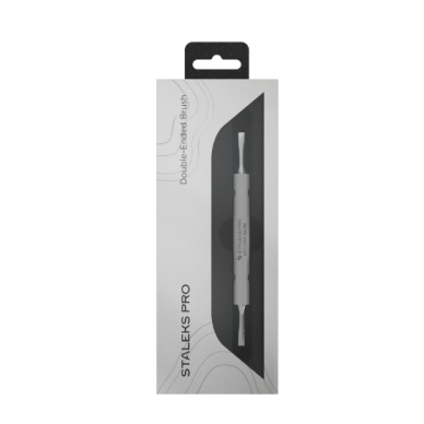 STALEKS double-sided brush for gel EXCLUSIVE 06/09, 11mm /9 mm 3