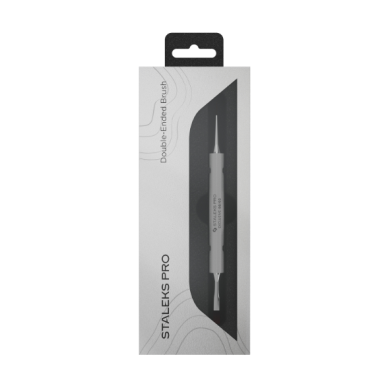 STALEKS double-sided brush for gel EXCLUSIVE 08/03, 10mm /10 mm 3