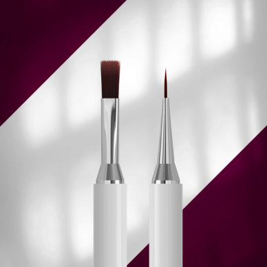 STALEKS double-sided brush for gel EXCLUSIVE 08/03, 10mm /10 mm STALEKS double-sided brush for gel EXCLUSIVE 08/03, 10mm /10 mm