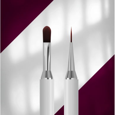 STALEKS double-sided brush for gel EXCLUSIVE 06/11 11mm /12 mm STALEKS double-sided brush for gel EXCLUSIVE 06/11 11mm /12 mm