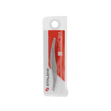 STALEKS eyebrow tweezers CLASSIC 12 TYPE 3 (with wide oblique tips) 3 STALEKS eyebrow tweezers CLASSIC 12 TYPE 3 (with wide oblique tips) 3