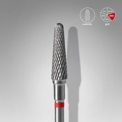 STALEKS karbidinis antgalis EXPERT RED 4 mm /13 mm 1 STALEKS karbidinis antgalis EXPERT RED 4 mm /13 mm 1