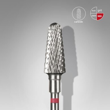 STALEKS carbide nail drill bit EXPERT 6 mm /14 mm 1 STALEKS carbide nail drill bit EXPERT 6 mm /14 mm 1