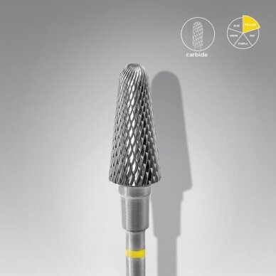STALEKS carbide nail drill bit EXPERT 6 mm /14 mm 1 STALEKS carbide nail drill bit EXPERT 6 mm /14 mm 1