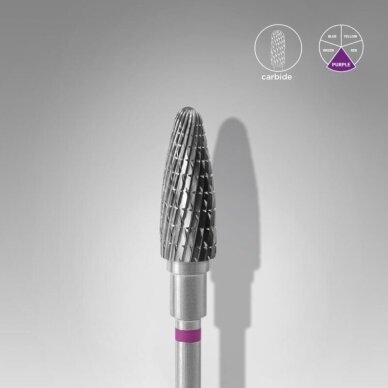 STALEKS carbide nail drill bit EXPERT 5 mm /13 mm 1 STALEKS carbide nail drill bit EXPERT 5 mm /13 mm 1