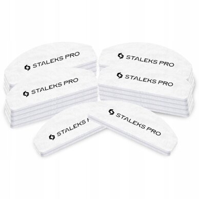 STALEKS PRO professional nail polishing block MINI 100/180 grit, 20 pcs. STALEKS PRO professional nail polishing block MINI 100/180 grit, 20 pcs.