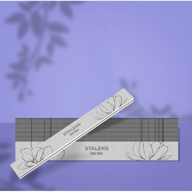 STALEKS straight mineral nail file EXPERT 150/180 grit (25 pcs.) 2 STALEKS straight mineral nail file EXPERT 150/180 grit (25 pcs.) 2