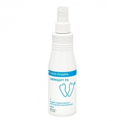 CHEMISEPT FG is an effective remedy for the destruction and prevention of foot fungus, 250 ml