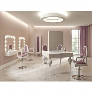 Stylized double-sided make-up/hairdressing console  1