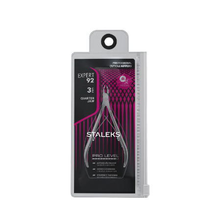 STALEKS PRO professional cuticle nippers EXPERT 92/3 3 STALEKS PRO professional cuticle nippers EXPERT 92/3 3