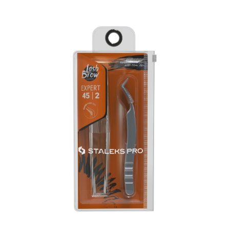 STALEKS Пинцет для ресниц EXPERT 45 TYPE 2 3 STALEKS Пинцет для ресниц EXPERT 45 TYPE 2 3