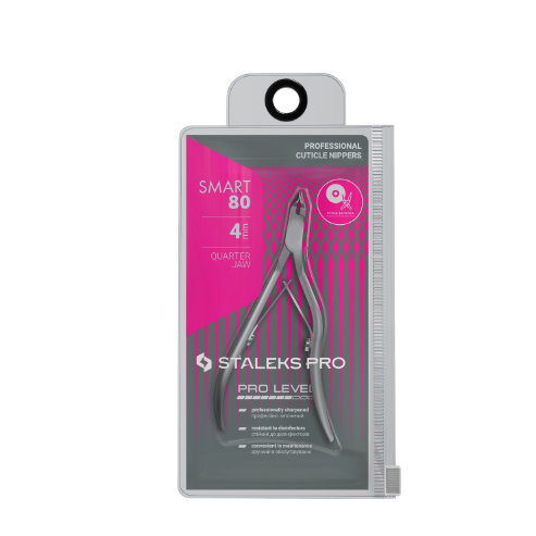 STALEKS PRO professional cuticle nippers SMART 80/4 3 STALEKS PRO professional cuticle nippers SMART 80/4 3