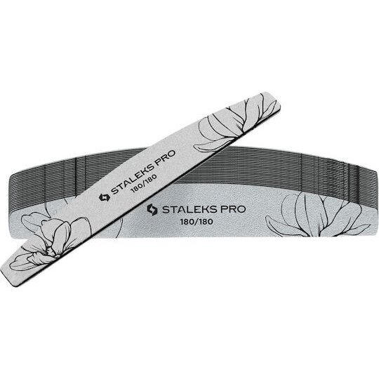 STALEKS PRO nail file, 180/180 grit, boat shape (25 pcs.) STALEKS PRO nail file, 180/180 grit, boat shape (25 pcs.)
