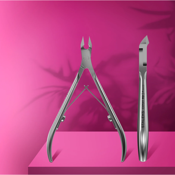 STALEKS PRO professional cuticle nippers EXPERT 92/7 2