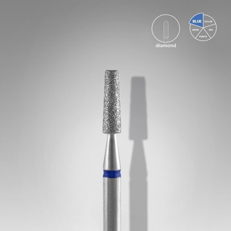 STALEKS diamond nail drill bit EXPERT BLUE 2,5 mm /8 mm 1