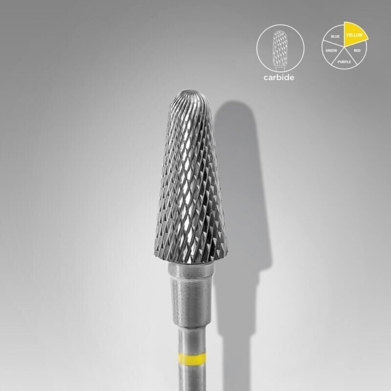 STALEKS carbide nail drill bit EXPERT 6 mm /14 mm 1 STALEKS carbide nail drill bit EXPERT 6 mm /14 mm 1