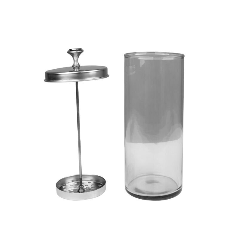 Stiklinis indas įrankių mirkimui ir dezinfekcijai 650 ml. 1 Stiklinis indas įrankių mirkimui ir dezinfekcijai 650 ml. 1