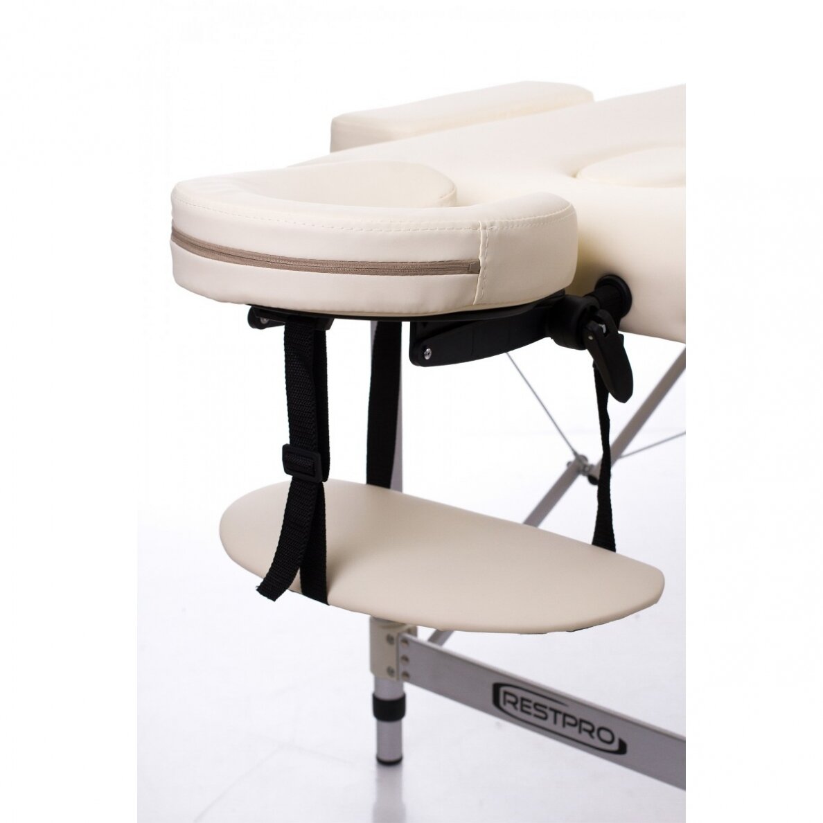 Professional folding massage table - couch ALU 2 (M) CREAM 8 Professional folding massage table - couch ALU 2 (M) CREAM 8