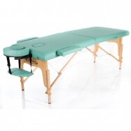 Professional folding massage table TURQUOISE