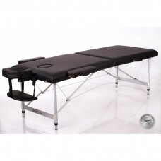 Профессиональный складной массажный стол ALU 2 (L) BLACK