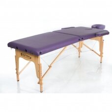 Profesionalus sulankstomas masažo stalas PURPLE