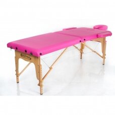 Профессиональный складной массажный стол PINK