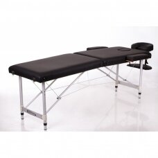 Профессиональный складной массажный стол ALU 2 (S) BLACK