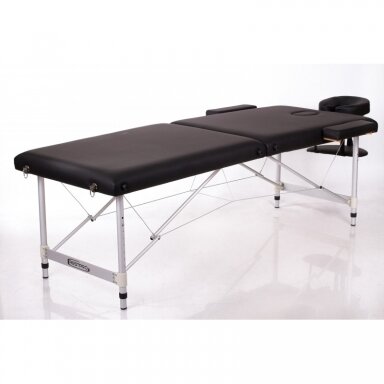 Professional folding massage table ALU 2 (L) BLACK Professional folding massage table ALU 2 (L) BLACK